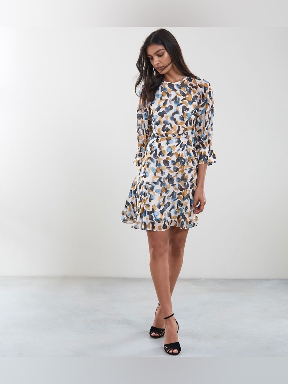 Reiss Molly Printed Mini Dress